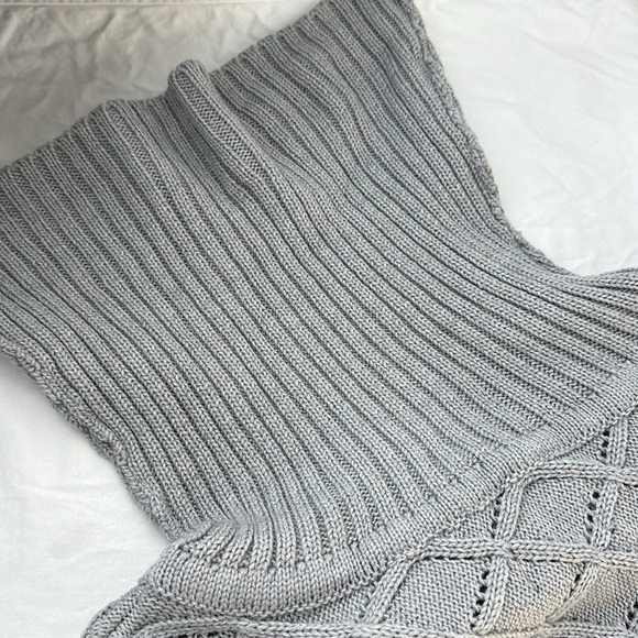 Madison 88 Cowl Neck Poncho Knit Sweater - Picture 8 of 10
